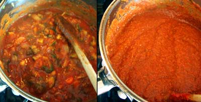 Roni’s “They don’t know what’s in there” Pizza Sauce - side by side