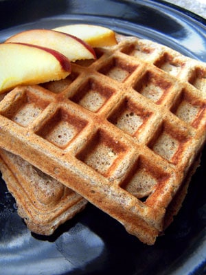 100% 100 grain waffles