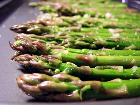 Garlic Honey Asparagus raw