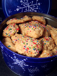 Ricotta Ca-ookies in tin
