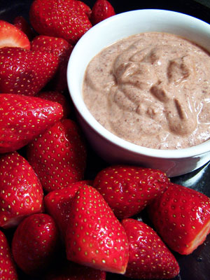Chocolate Yogurt Dipping Sauce