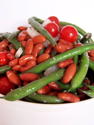 Sweet Bean and Tomato Salad