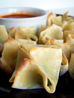 Wonton Pizza Bites