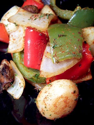 Roasted Peppers and Potatoes 