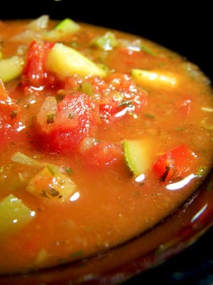 Tortilla-Less Tortilla Soup