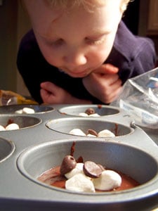 Gooey Surprise Deep Double Chocolate Muffins – Ryan Prepping 2