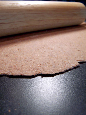 Whole Wheat Pizza Dough - roll 2