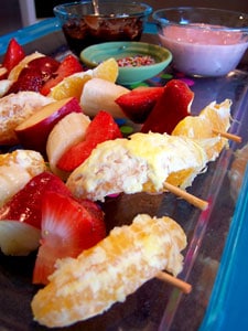 Roni's Fun Fruit Kabobs