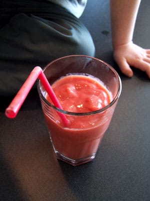 Strawberry Papaya Smoothie