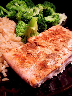 Simple Salmon with Roni’s Quick Fish Spice
