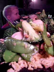 Ginger Garlic Chicken with Vegetables