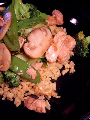 Ginger Garlic Chicken with Vegetables