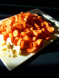 Carrots and ginger