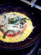 Egg Pizza step 2