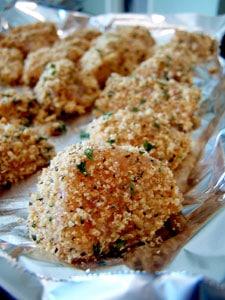 Breaded chicken