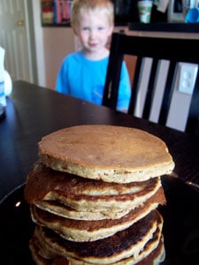 Whole Grain Banana Pancakes even more