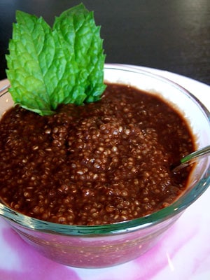 Chocolate quinoa
