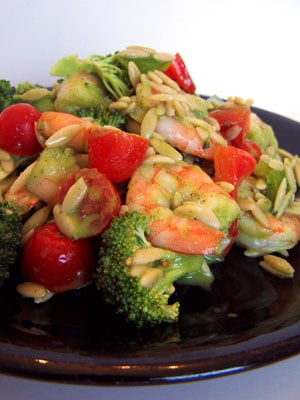 Cold Shrimp and Orzo Salad