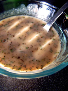 Sweet Dried Herb Dressing