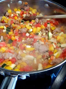 turk-a-roni in skillet