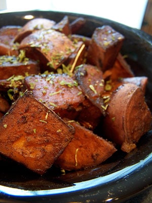 Thanksgiving Prep: Crockpot Sweet Potatoes