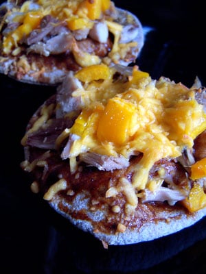 BBQ Pita Pizza