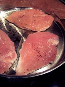 Naked Chicken Parm Idea - fry