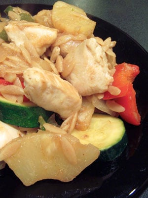 Sweet Chicken with Orzo
