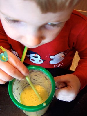 Tropical Pineapple Core Smoothie