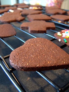 Chocolate Cookie Crisps  - the other "design"