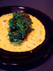 Spinach and Bacon Egg Wraps - create