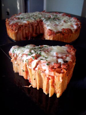 Whole Wheat Pasta Pie