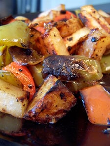Simple Homemade Home Fries - another view