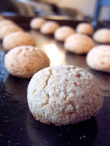 another picture of the honey almond bites