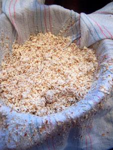 leftover almond meal