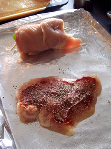 Idea: Chicken Roll Ups - step 2