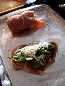Idea: Chicken Roll Ups - step 3