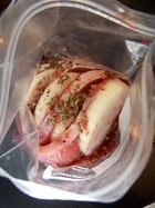 Pomegranate Pork with Vidalia Onions - marinade 2
