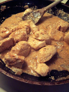 Curried Chicken with Peas - step 2
