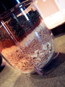 breaded salmon stick breading before