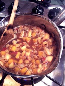 bulgur for the Bulgur Stuffed Pork with Butternut Squash & Apples before