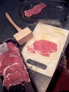 thinning the pork