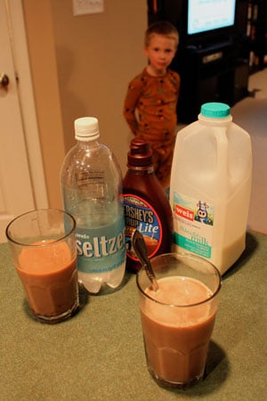 Mom's Egg Cream - ingredients