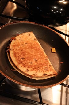 Leftover Turkey Quesadillas Panini Thing - step 4