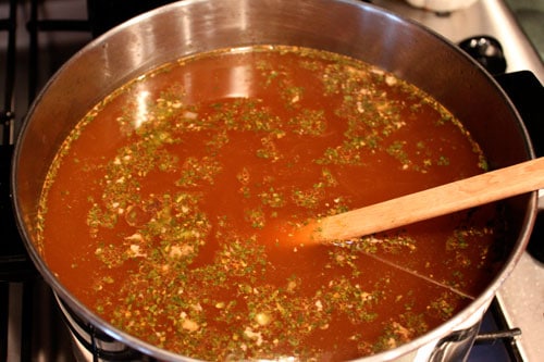 Santa Fe Chicken (well, Turkey) Soup - step 4