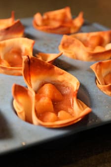 Mini Apple Pies - after