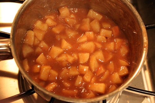 stewed apples