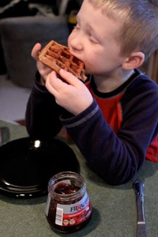 Dark Chocolate Banana Dipping Sauce - Ryan