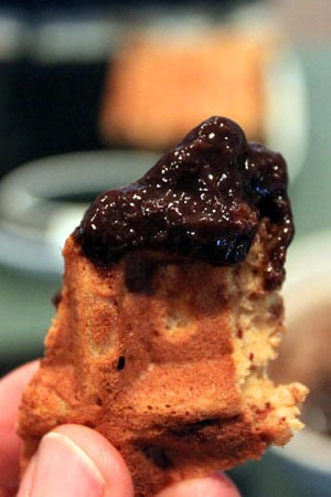 Dark Chocolate Banana Dipping Sauce
