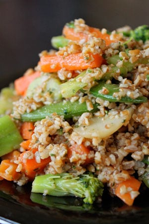 Asian Inspired Tabouli Salad